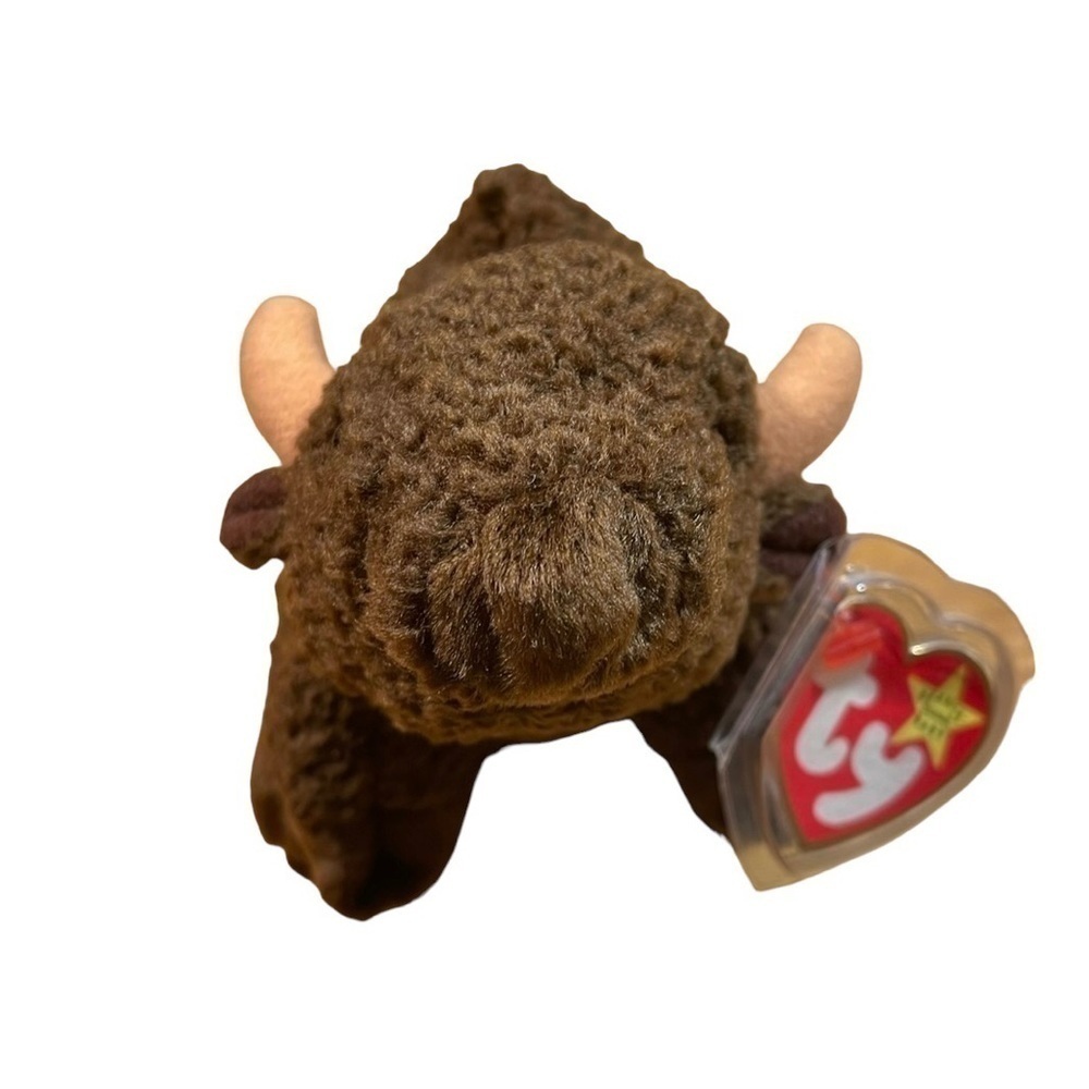 Ty Beanie Babies “Roam" The Buffalo 1998 With Tag Errors RARE and RETIRED
